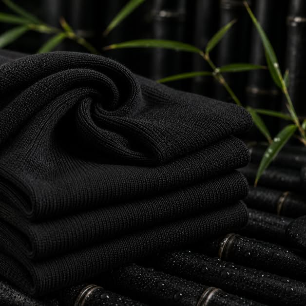 Close-up of the soft breathable TrueFit compression sock knit